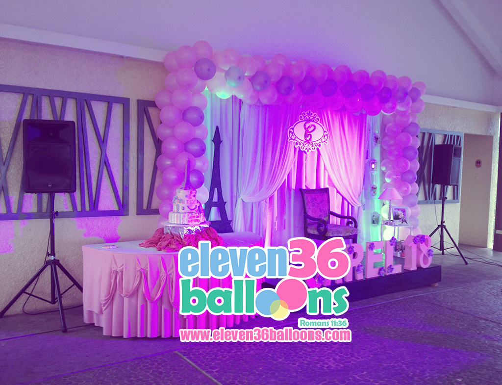 carel_debut_birthday_travel_theme_sound_system_rental_eleven36_balloons_cebu